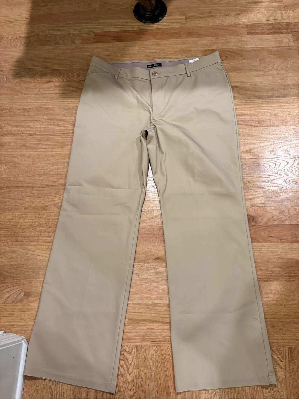 Lee Mid Rise Trouser Flex Khaki Sz 18